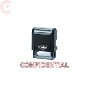 Stamp self ink  CONFIDENTIAL