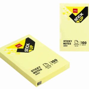 STICKY NOTE 2X2 POST IT  YELLOW 12 PADS