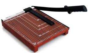 Paper Cutter Wood Base A3 Guillotine 
