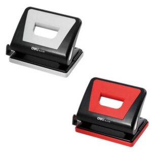 Paper Punch Machine Deli 0105 2 Hole Punch 15 Sheets Capacity  1 Pc