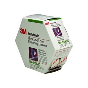Velcro Hook Loop Tape 3526/27 White