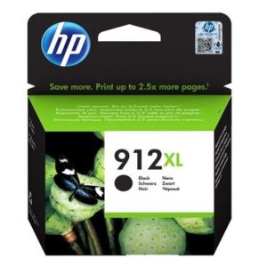 HP 912XL High Yield Black Ink Cartridge 