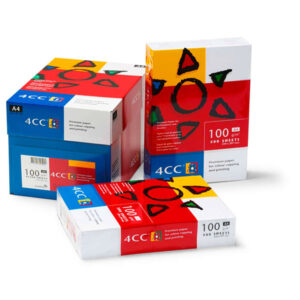A4 Paper 4CC 100GSM White Paper 4 Pkt