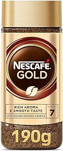 Nescafe Gold Dark Roast Instant Soluble Coffee 190g