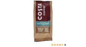 Costa Coffee Decaf Ground Coffee - 1 x 200g