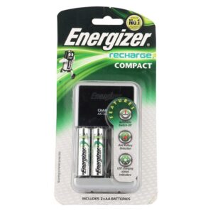 Energizer Battery Charger Machine with 2 AA Rechargeable Batteries