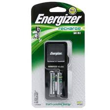 Energizer Battery Charger Machine with 2 AAA Rechargeable Batteries