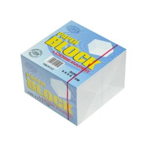 Paper Blocks FIS White Loose 9 x 9 x 7 cm Size FSBL9X7LP