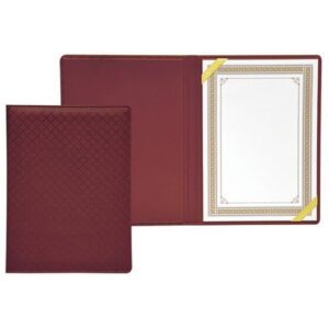 Certificate Folders FIS Executive Italian PU A4  FSCLCHPUMRD2