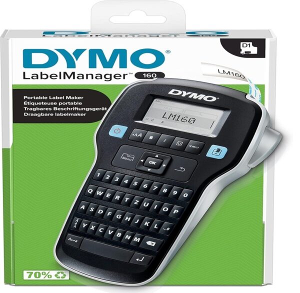 DYMO Label Manager 160 Portable Label Maker – English Keyboard