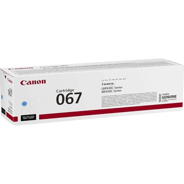 Canon 067 Original Toner Cartridge CYAN