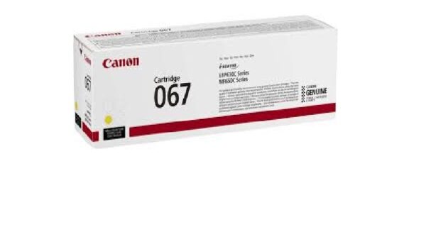 Canon 067 Original Toner Cartridge YELLOW