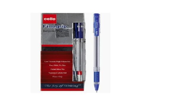 Finegrip Ballpoint Pen Blue Ink  12 Pcs
