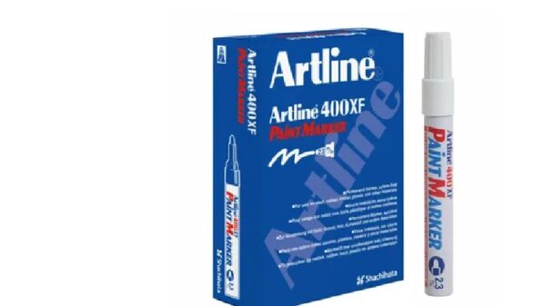 Point Paint Marker White Artline 12 Pcs