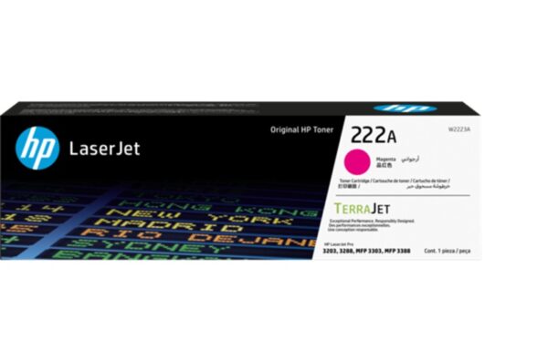 HP TONER 222A Magenta Toner Cartridge | W2223A