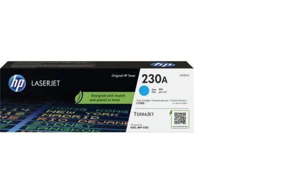 HP 230A CYAN Original Toner Cartridge W2301A