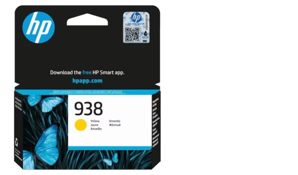HP 938 Original Ink Cartridge Yellow