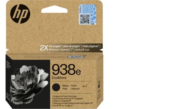 HP 938e EvoMore XL Black Original Ink Cartridge
